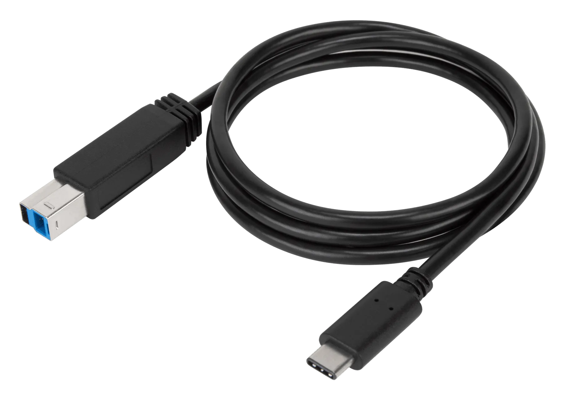 Data Port Compact Adapter 1-Meter USB-C to USB-B 5Gbps Cable