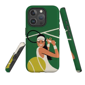 Elegant Detail iPhone MagSafe Tough Case -  Tennis Star By Paul Thurlby