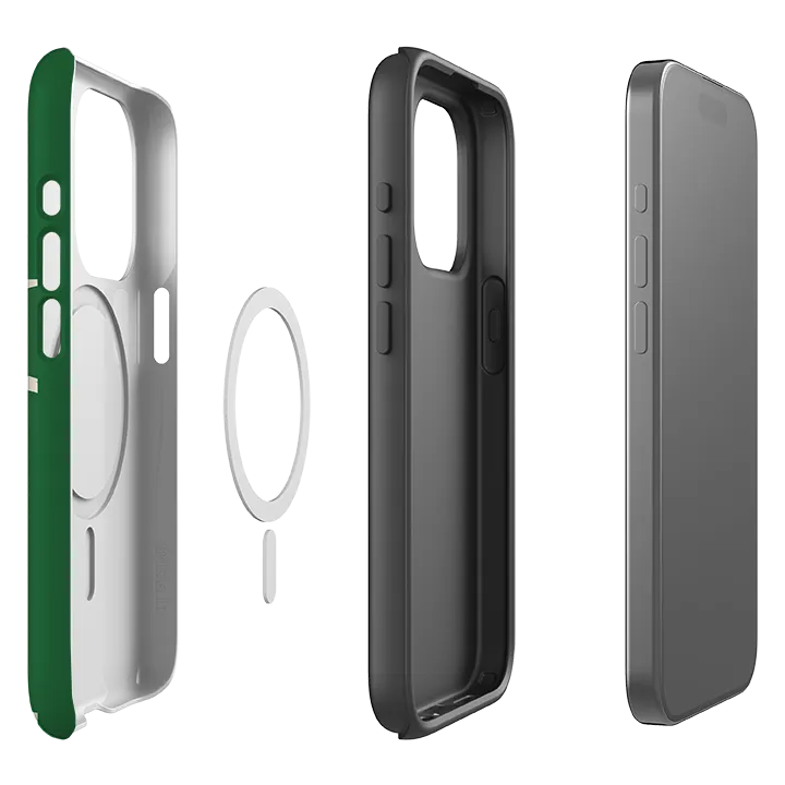 iPhone MagSafe Tough Case -  Tennis Star By Paul Thurlby Grip Assist Rugged Look Finish