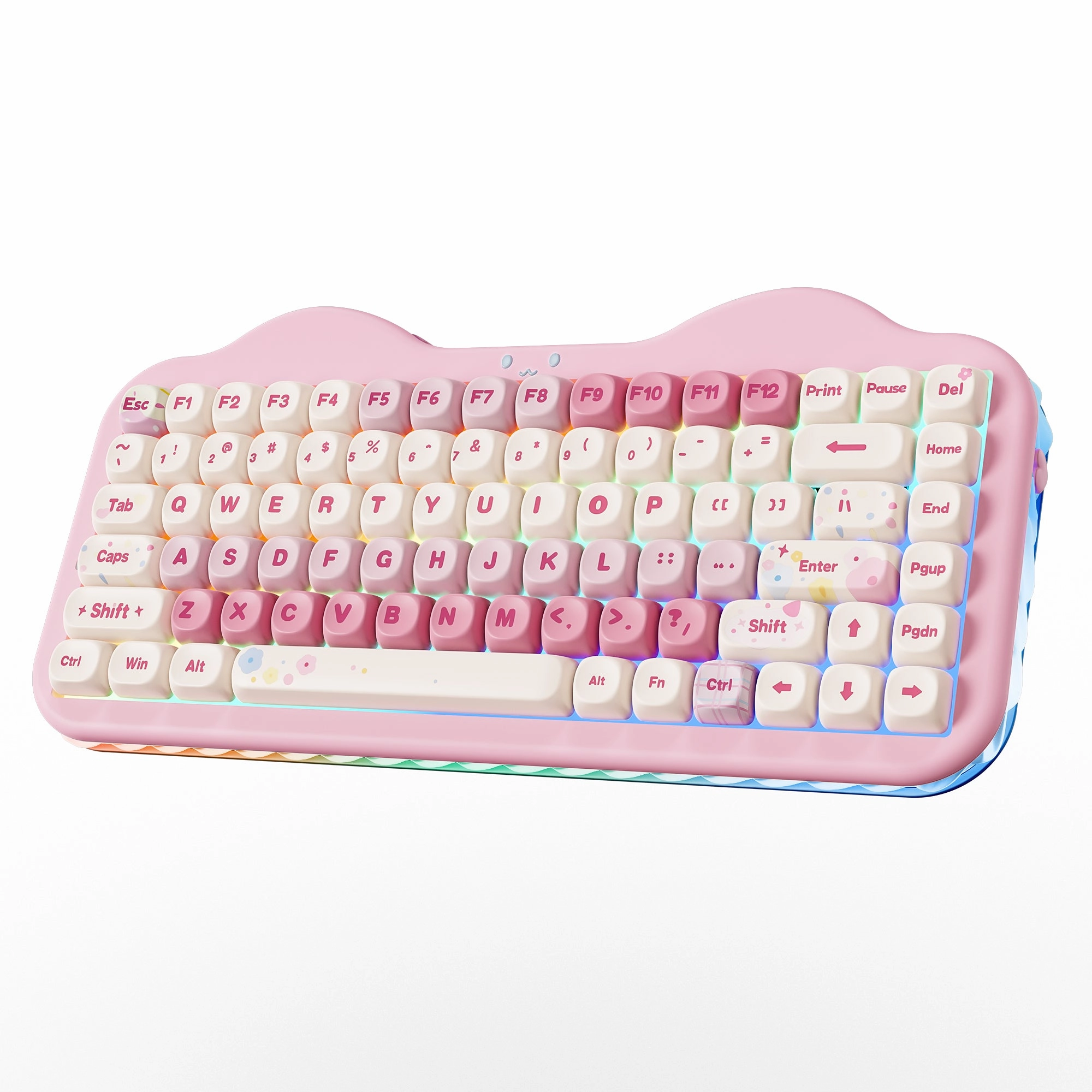 YUNZII C75 Cake Meow Wireless Mechanical Keyboard Portable Gaming