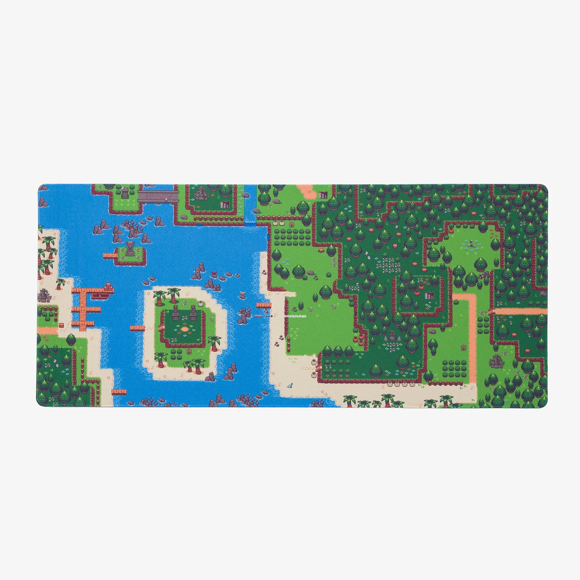 Smooth scrolling Epic of Higround 2 Mousepad XL - Amora Bay