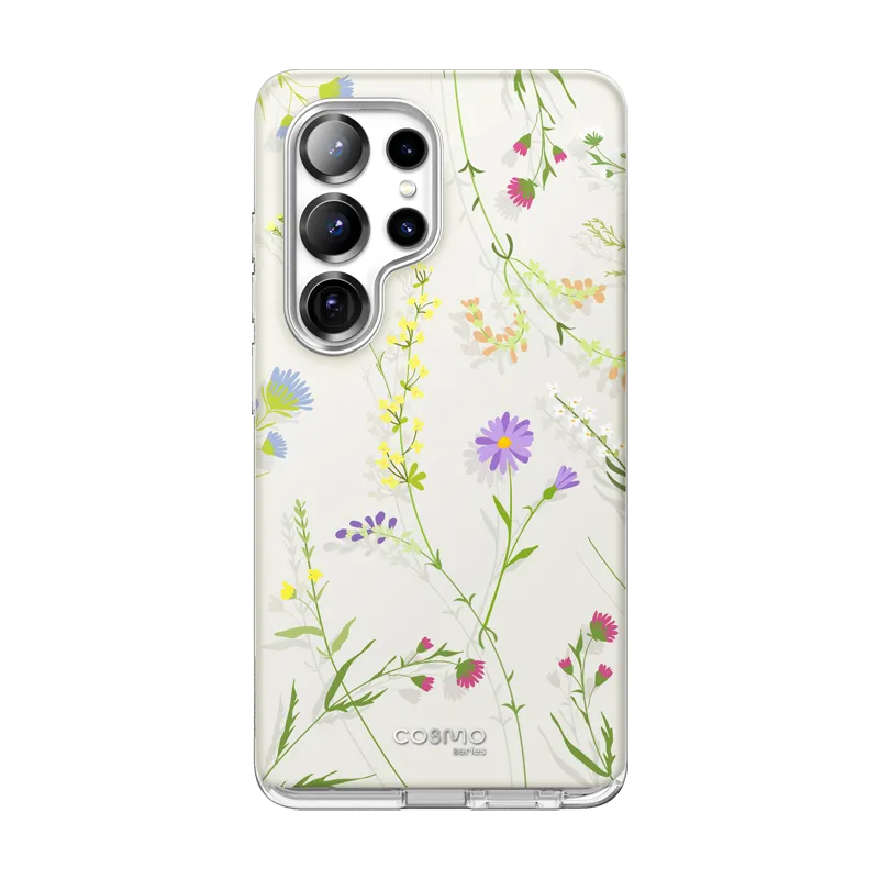 Galaxy S25 Ultra Cosmo Cute Case -Floral Durable Protection Layer