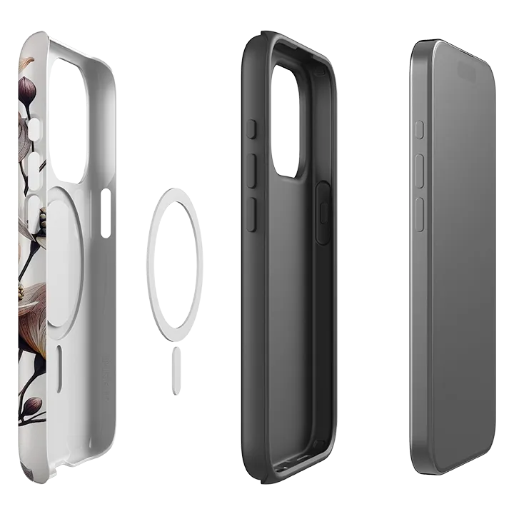 iPhone MagSafe Tough Case - Blackstone Floral Protective Craft