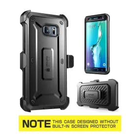 Galaxy S6 Edge Plus Unicorn Beetle Pro Rugged Holster Case-Black Flexible Layer Design