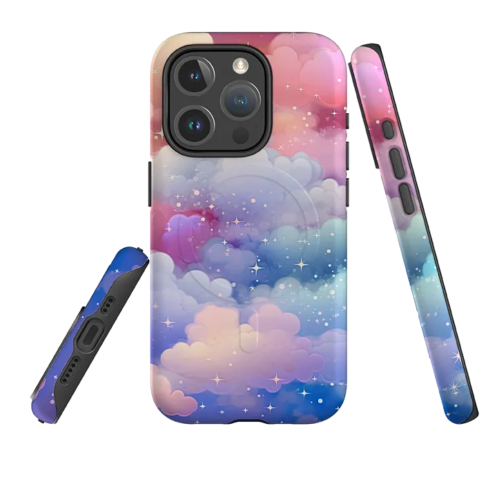 iPhone MagSafe Tough Case - Colour Clouds II anti dust Vivid Pattern Design