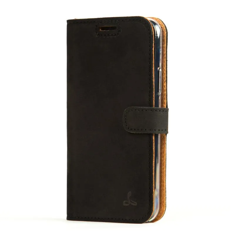 Professional Look Travel Essential Google Pixel 4 - Vintage Leather Wallet Phone Case