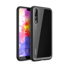 Pocket Ready Huawei P20 Pro Unicorn Beetle Style Slim Clear Case-Black