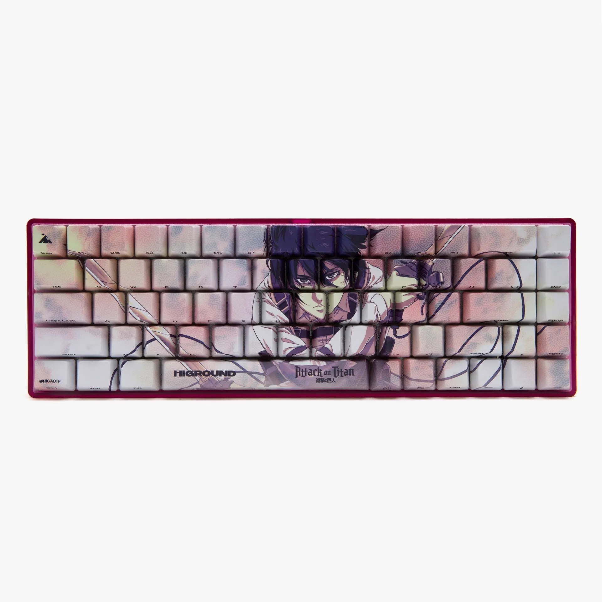 MOBA Macro Keys Ultra Quiet AOT2 x HG Basecamp 65 Keyboard - MIKASA