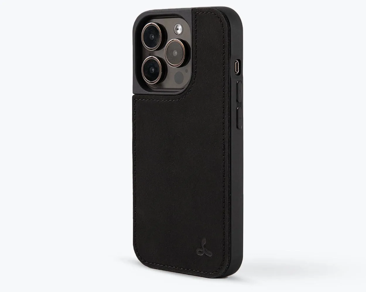 Apple iPhone 15 Pro - Vintage Leather Back Case Soft Touch