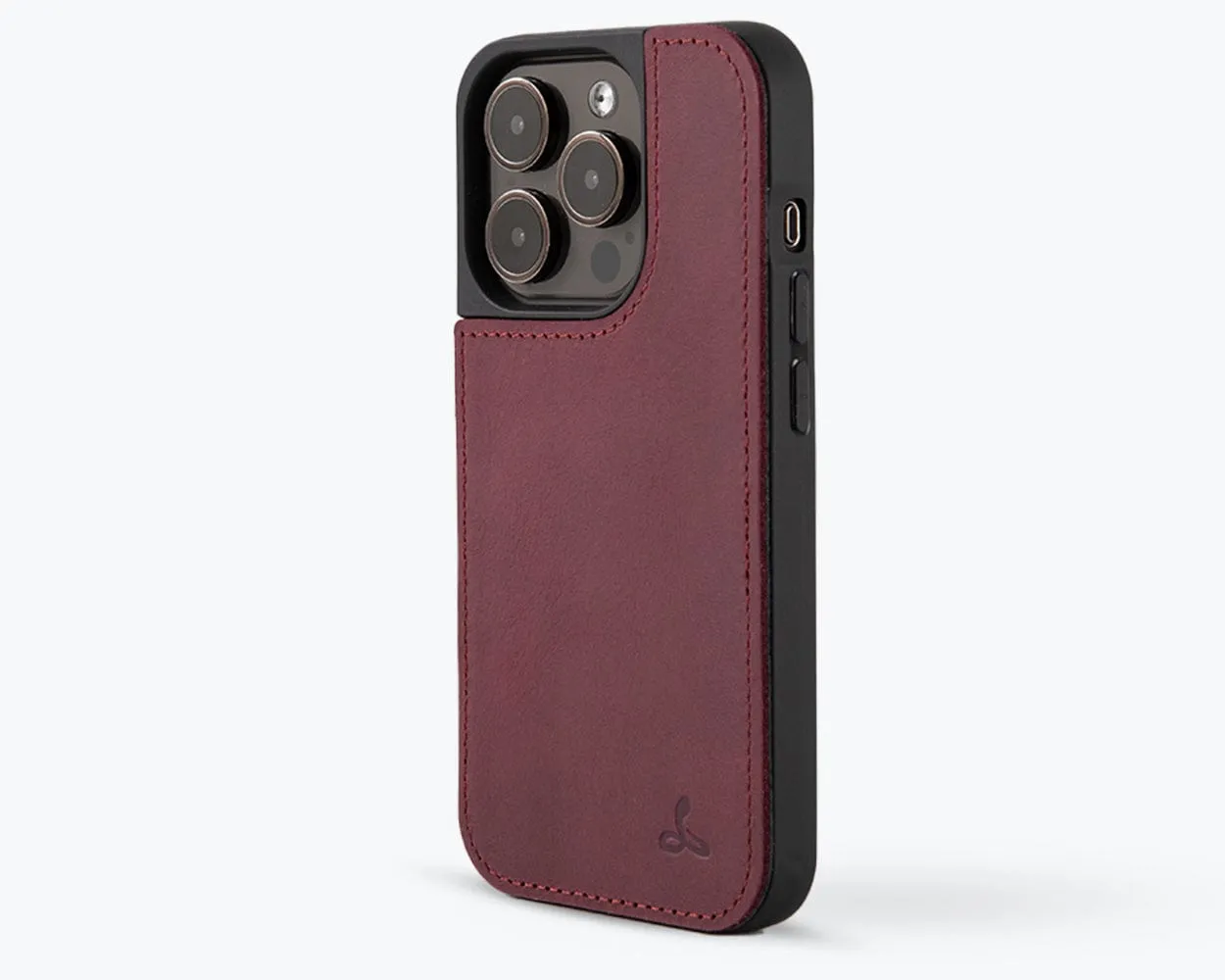 Soft Surface Layer Apple iPhone 15 Pro - Vintage Leather Back Case