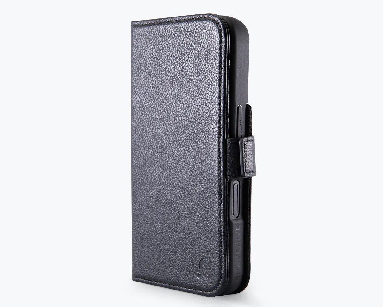 Apple iPhone 16 - Metro Leather Wallet Phone Case Comfort grip design