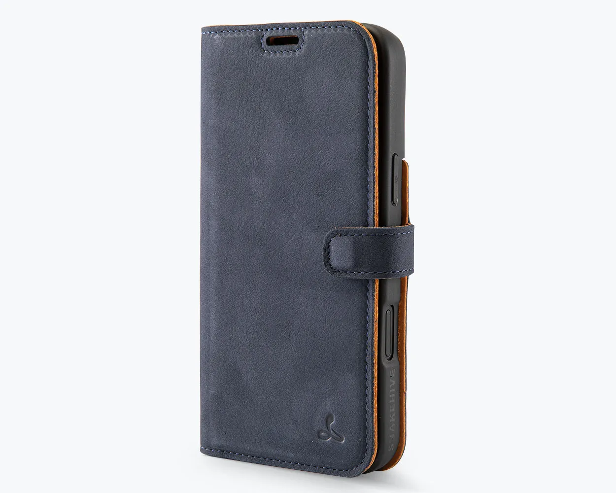 Apple iPhone 16 Pro Max - Vintage Leather Wallet Phone Case Metal Texture Comfort Texture Layer