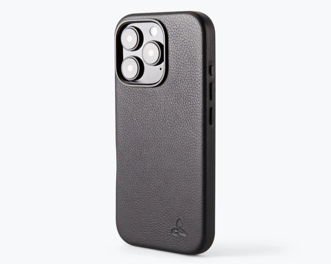 Apple iPhone 16 Pro - Metro Slim Leather Phone Case Light Structure Metal Texture