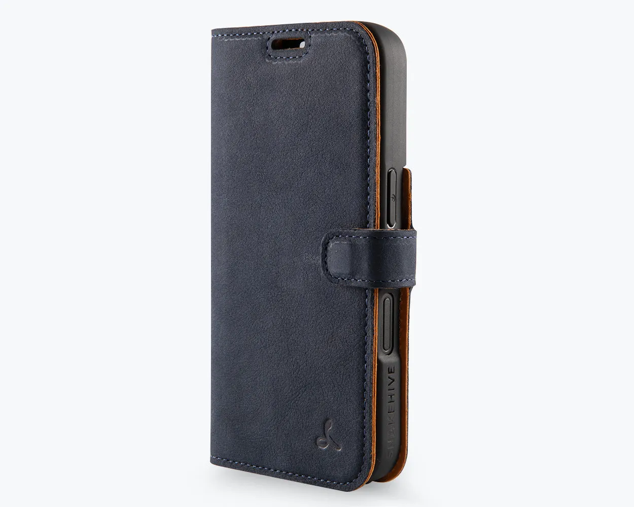 Apple iPhone 16 - Vintage Leather Wallet Phone Case Long Lasting Elegant Texture