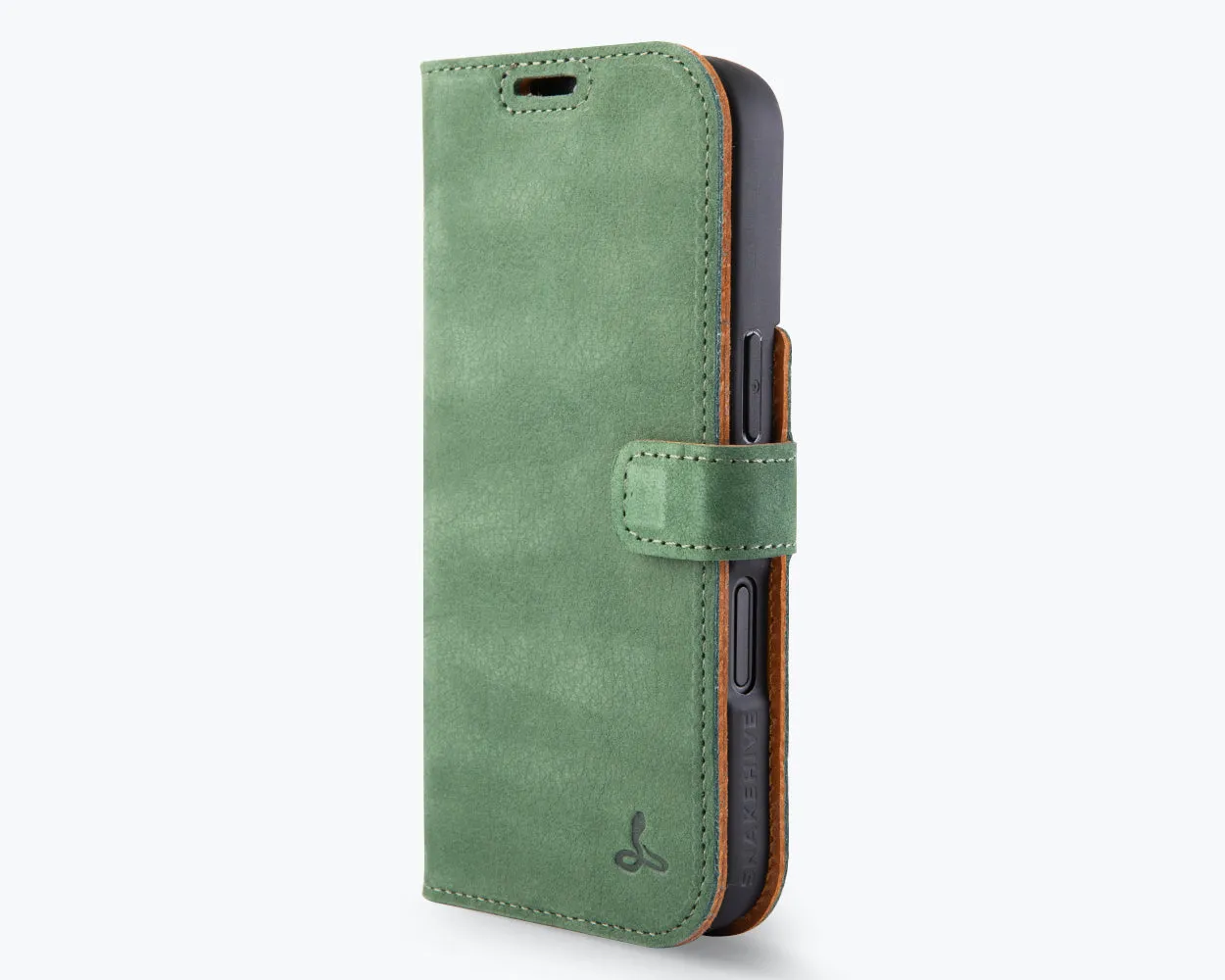 Daily Carry Apple iPhone 17 - Vintage Leather Wallet Phone Case