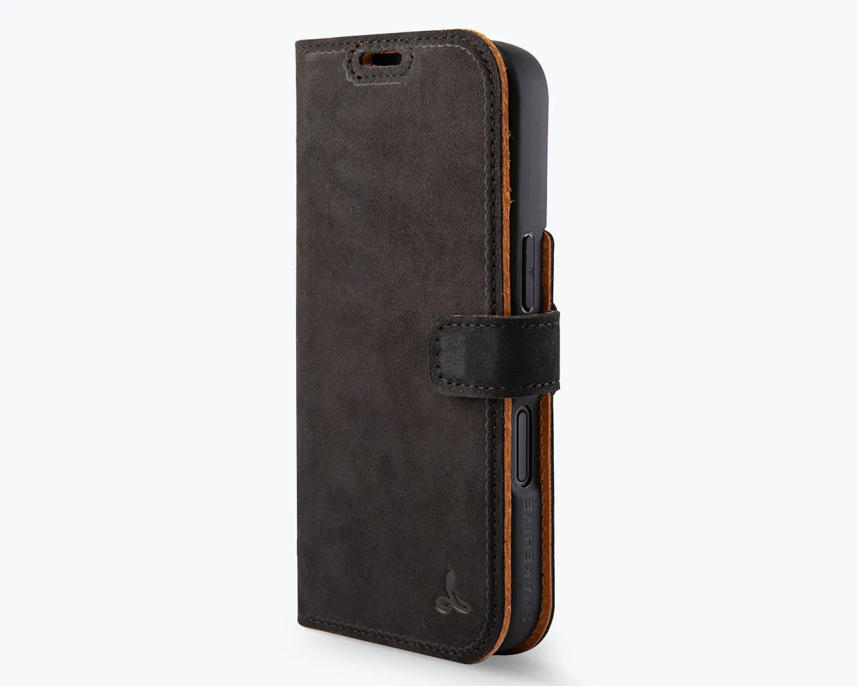 Apple iPhone 17 - Vintage Leather Wallet Phone Case Camera Protection