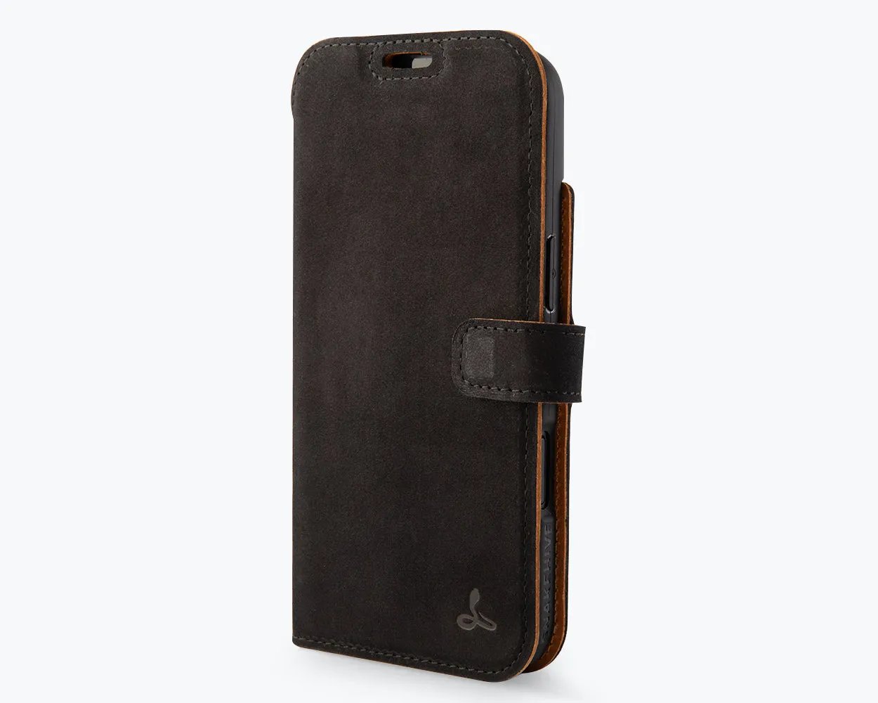 Refined Style Slim Fitment Apple iPhone Air - Vintage Leather Wallet Phone Case