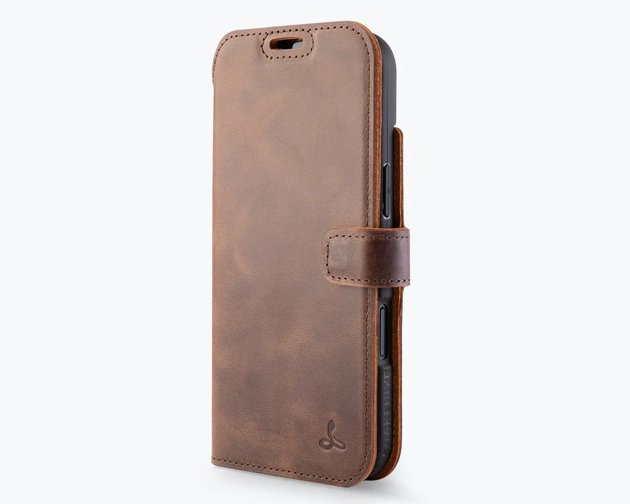 Apple iPhone Air - Vintage Leather Wallet Phone Case Ultra Thin Soft Look Texture