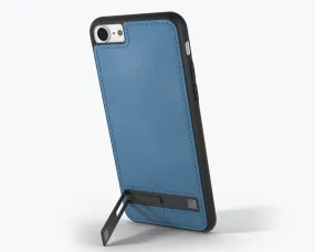 Shock Surface Rugged Pattern Design Apple iPhone SE 2022 / 2020 / 8 / 7 - Metro Leather Phone Case