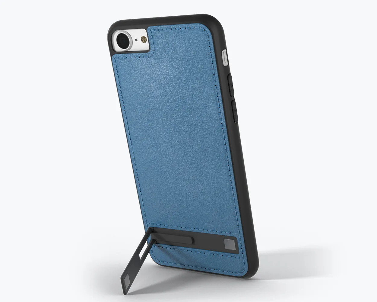 Shock Surface Rugged Pattern Design Apple iPhone SE 2022 / 2020 / 8 / 7 - Metro Leather Phone Case