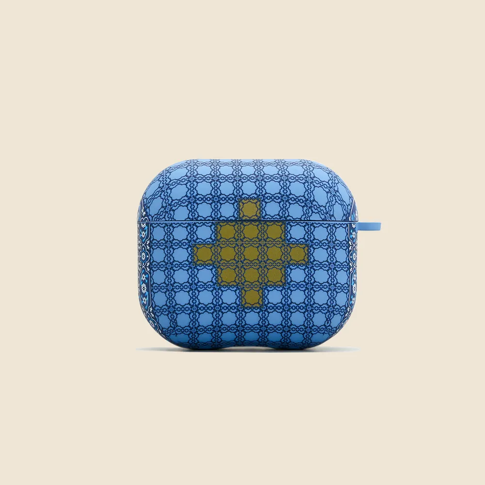 Classic Texture Drop Protection Aqsa Airpods Case Cover