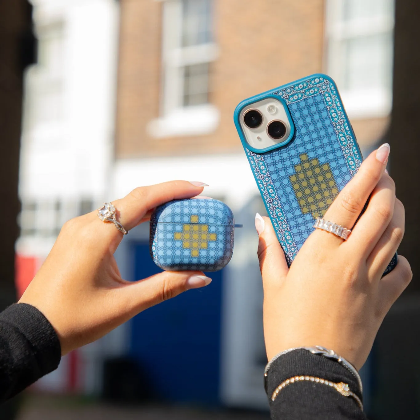 Aqsa Airpods Case Cover Drop Defense