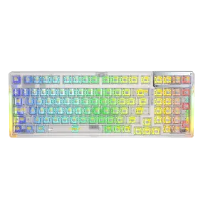 AULA F98 Linux Mechanical Keyboard Wireless Keyboard