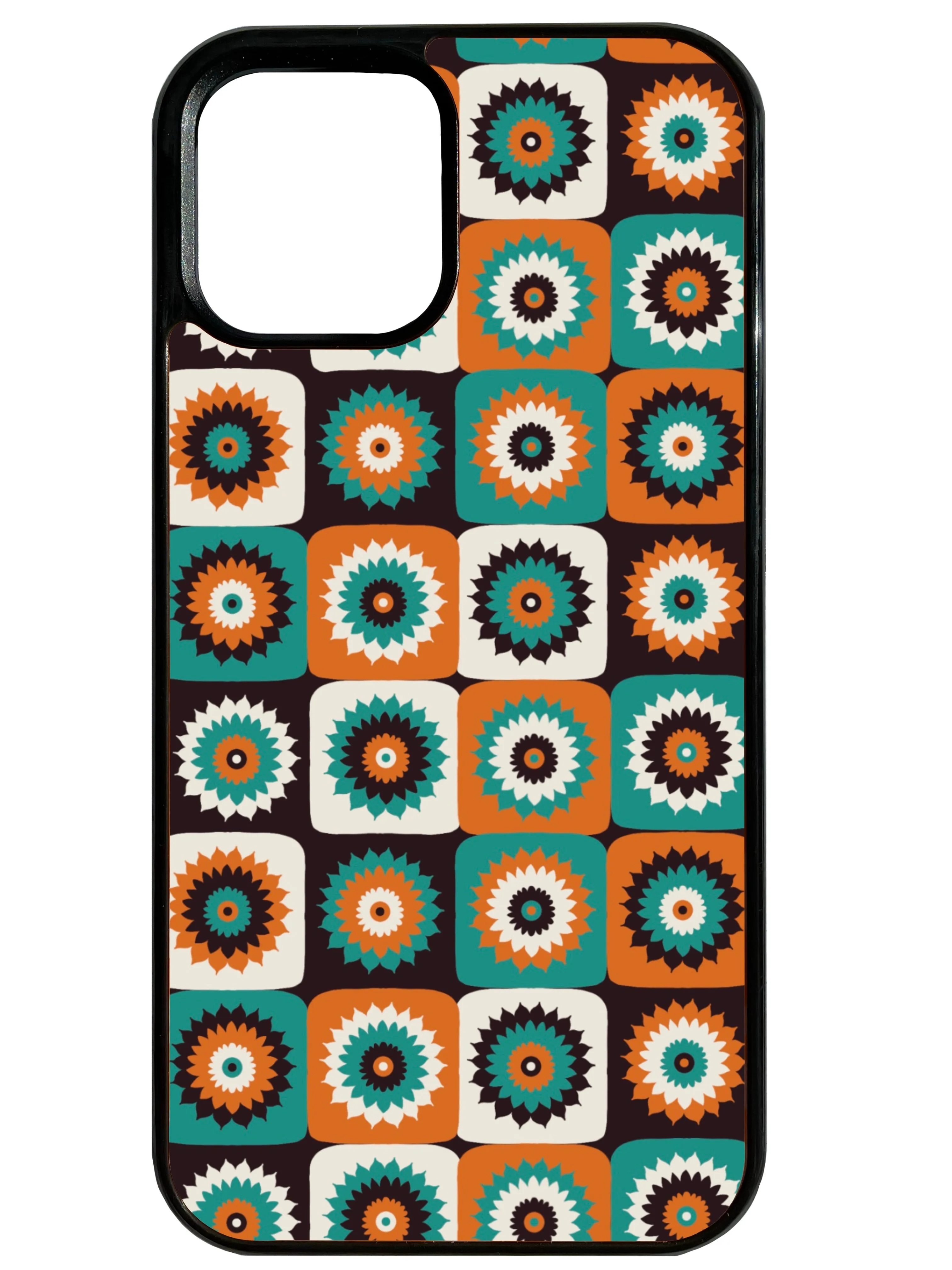 Urban Style Anti glare Blossom in Brown Phone Case