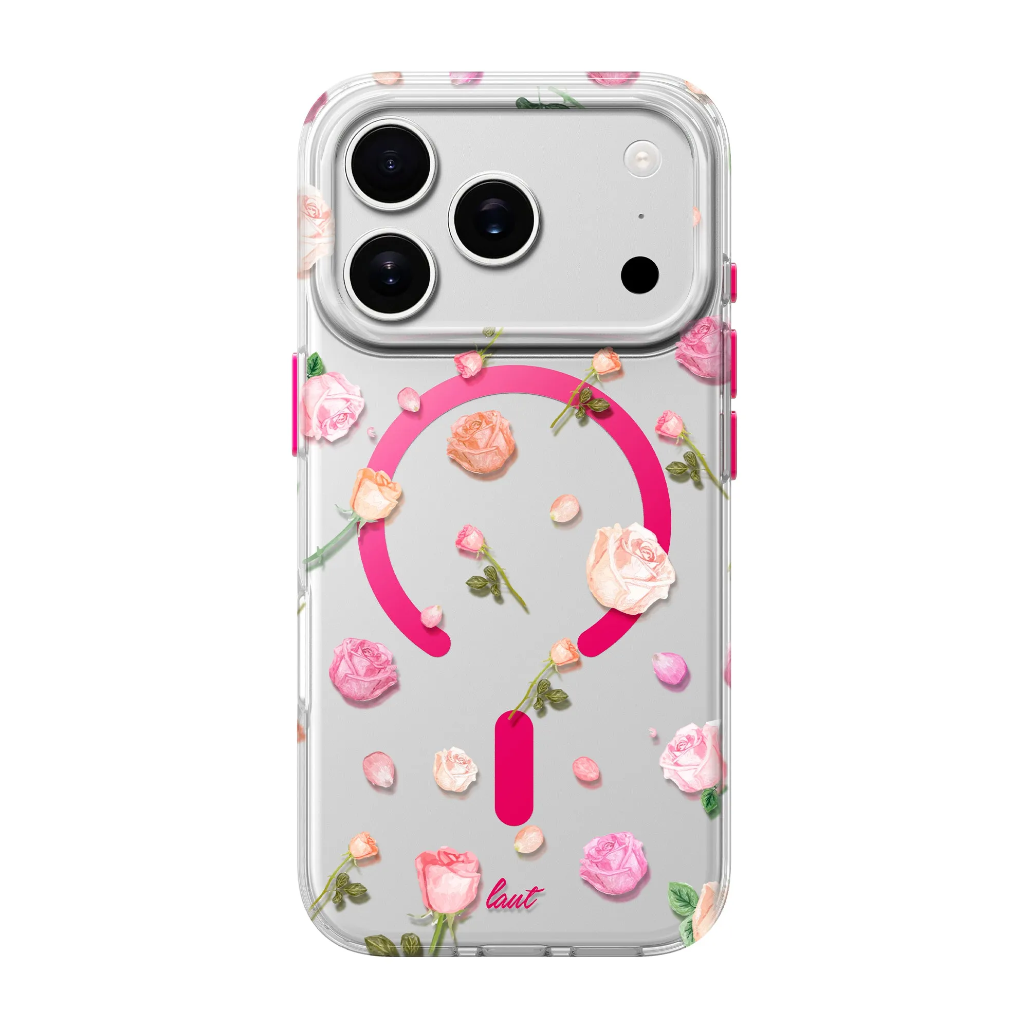 BLOSSOM LUXE case for iPhone 17 Series Smooth Texture Pattern