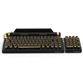 BUNDLE BLACK GOLD QWERKYWRITER?   NUMKEY NUMPAD   WRIST REST Reactive Lighting Keys