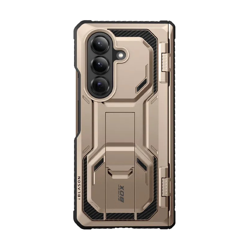 Galaxy Z Fold7 Armorbox Rugged Phone Case  - Gold Color Gradient