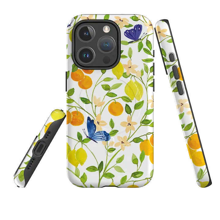iPhone MagSafe Tough Case -  Summer Pattern By Elisabeth Haager Premium Surface Finish Premium Detail Finish