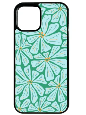 Slim Texture Blue Coral Phone Case