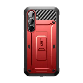 Galaxy S24 Plus Unicorn Beetle PRO Rugged Case-Metallic Red Premium Surface Finish Sporty Design