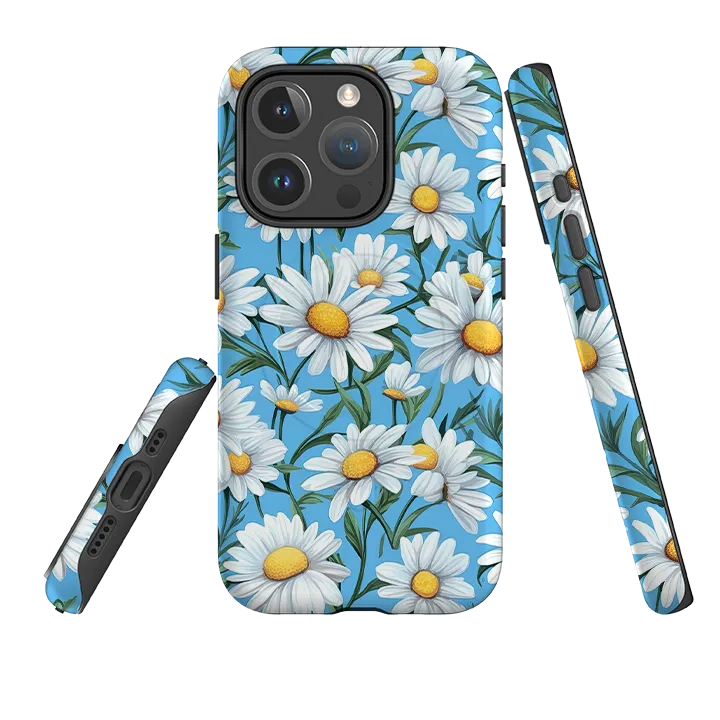 iPhone MagSafe Tough Case - Bright Daises Anti glare