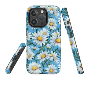 iPhone MagSafe Tough Case - Bright Daises Anti glare