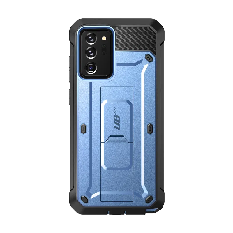 daily protection Minimal Form Galaxy Note20 Ultra Unicorn Beetle PRO Rugged Holster Case-Metallic Blue