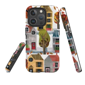 Everyday Use Refined Pattern iPhone MagSafe Tough Case - Autumn House By Tracey English