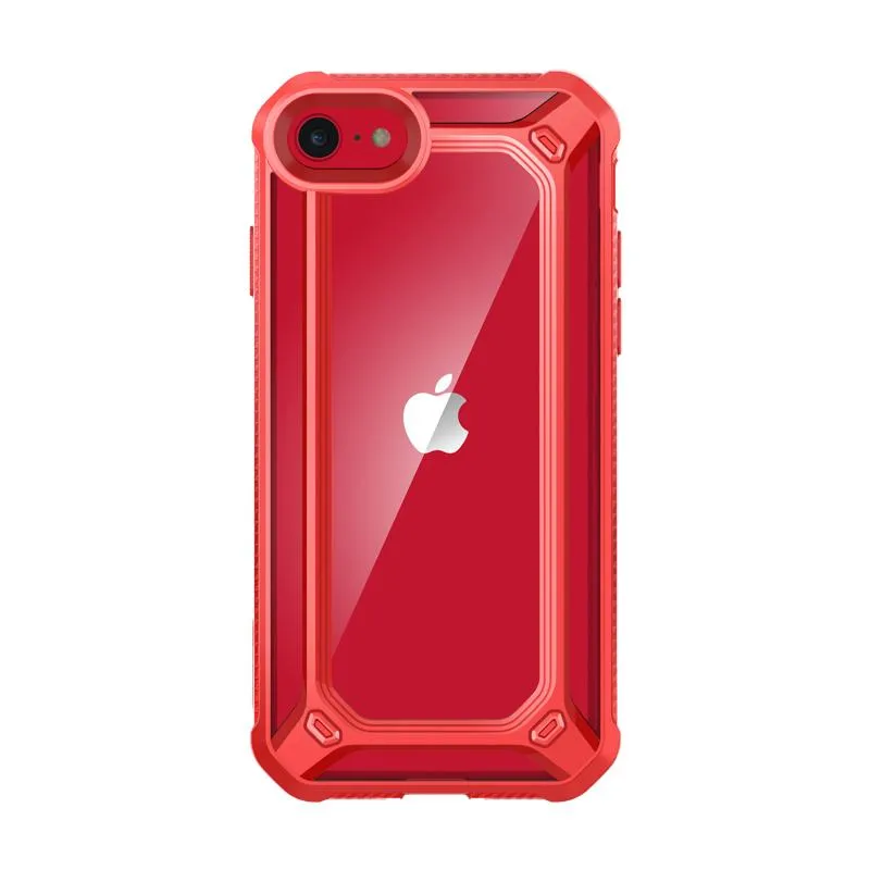 Fashion Touch iPhone 7 / 8 Unicorn Beetle Exo Clear Case-Red