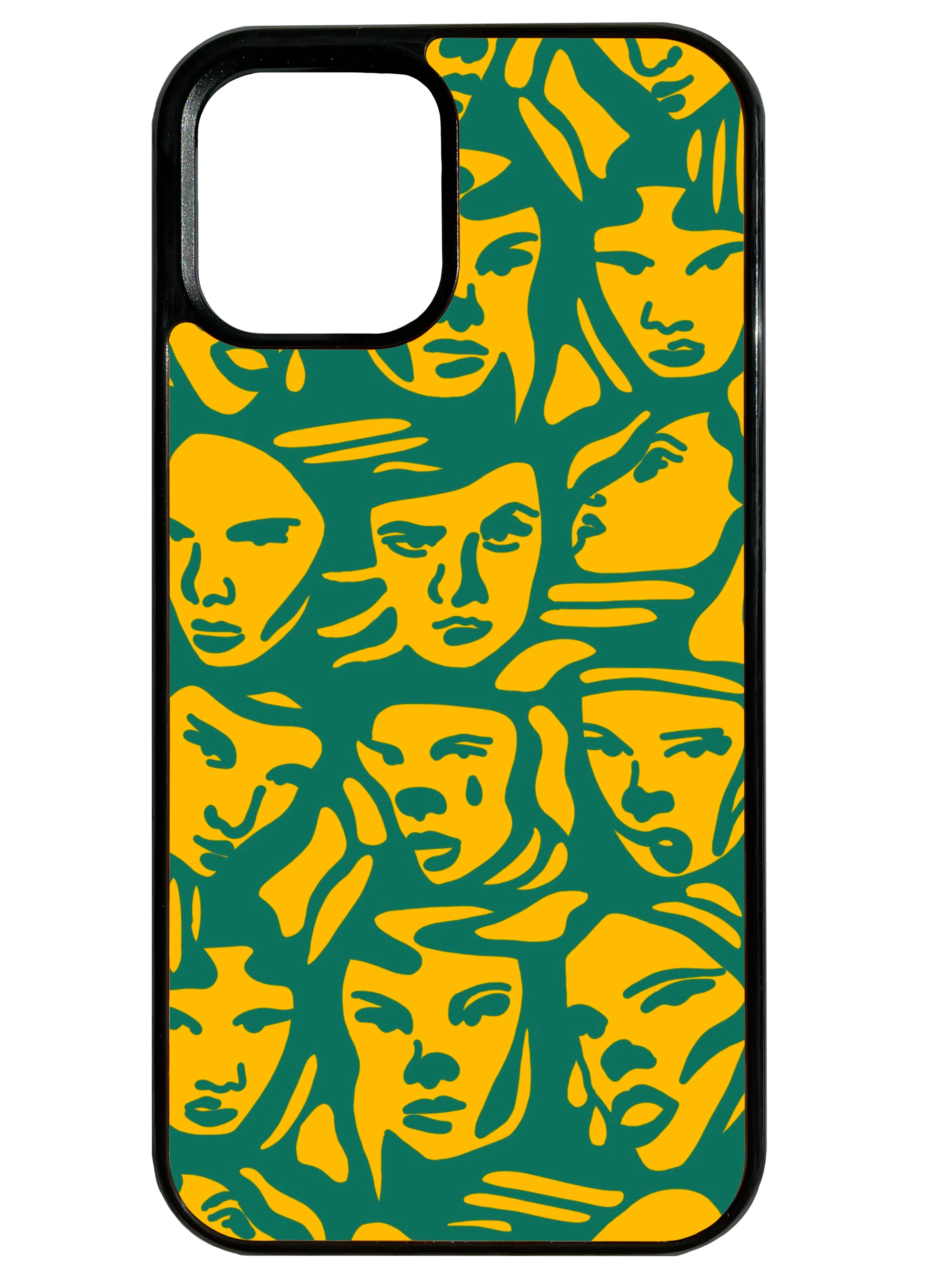 Durable Build Quality Marlo in Green and Yellow Phone Case
