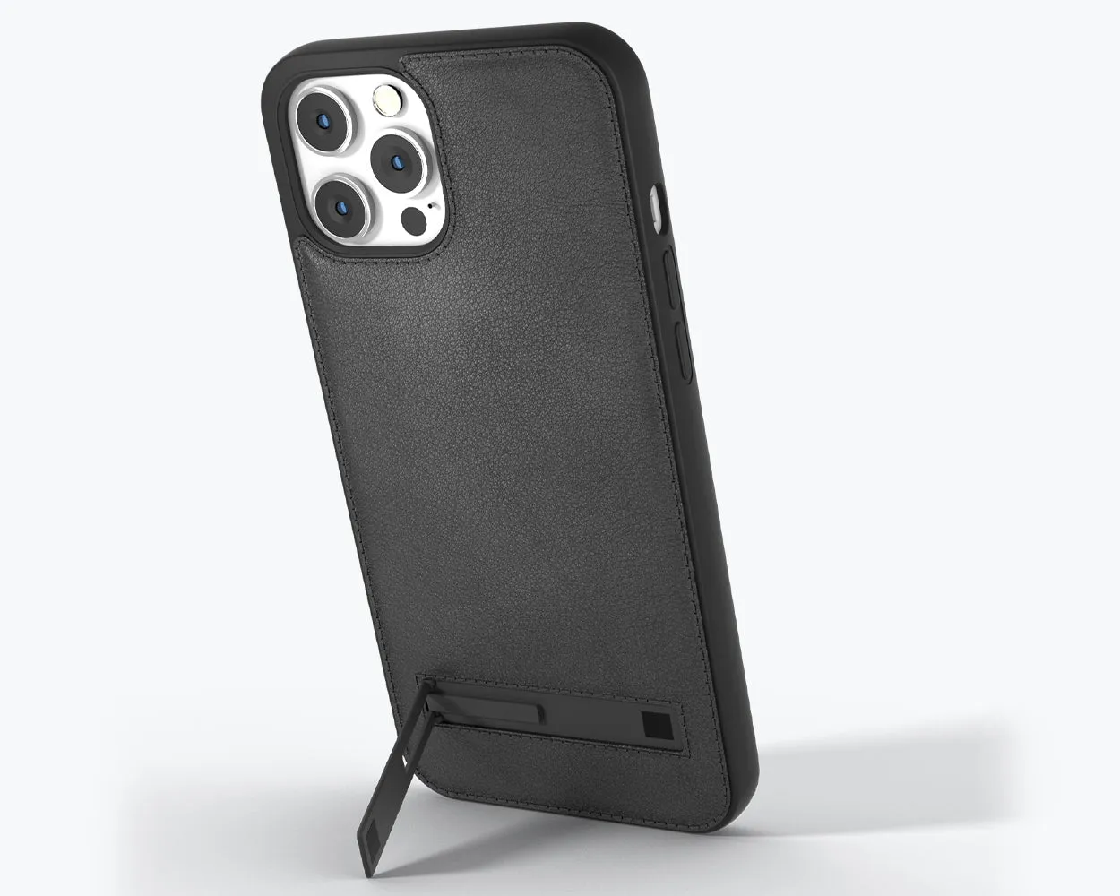 Unisex Design Premium Surface Apple iPhone 12 Pro Max - Metro Leather Phone Case