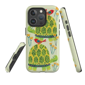 Protective Fit Soft Edging iPhone MagSafe Tough Case - Tortoise By Tracey English