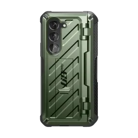 Galaxy Z Fold5 Unicorn Beetle PRO Rugged Case with S-Pen Holder-Dark Green Durable Shell