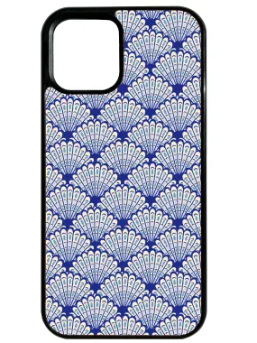 Smooth Grip Minimal Build Texture Blue Shelly Phone Case