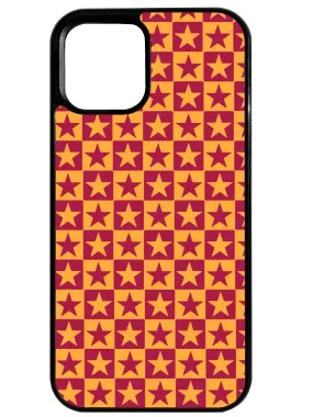 Star in Purple and Yellow Phone Case Premium Form