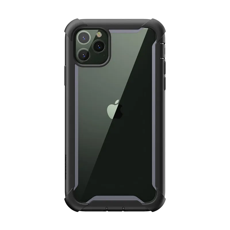 Smooth Form Texture iPhone 11 Pro Max Ares Case-Black
