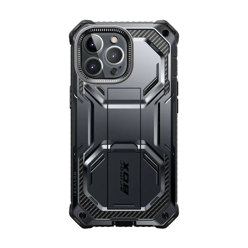 high quality build iPhone 14 Pro Armorbox Case - Black