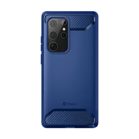 Clayco Samsung Galaxy S22 Ultra Xenon Full-Body Rugged Case with Screen Protector-Blue Drop Defense Everyday Style