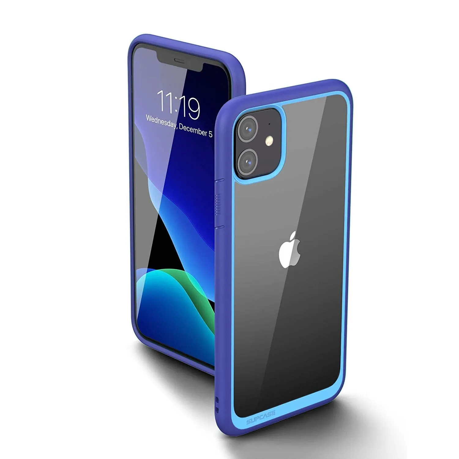 iPhone 11 6.1 inch Unicorn Beetle Style Slim Clear Case-Navy Minimal Form