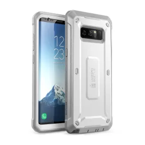 Galaxy Note8 Unicorn Beetle Pro Full Body Rugged Holster Case-White Grip Control Protective Detail